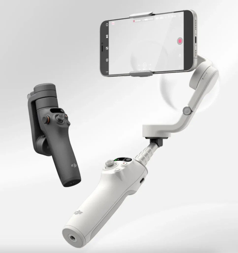 DJI Osmo Mobile 6 with phone