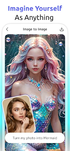 create self image to cartoon photo