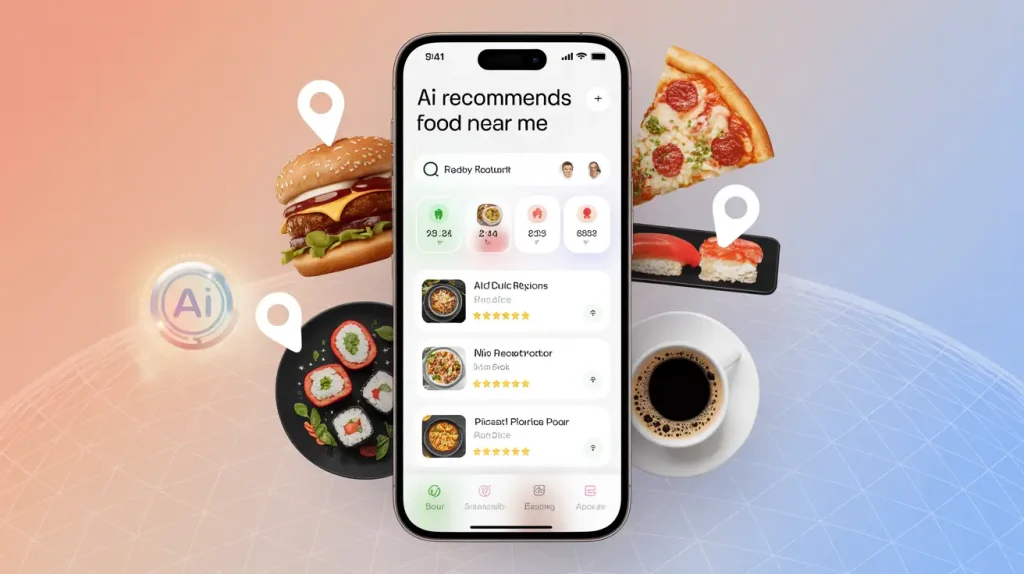 Ap powered apps to find food